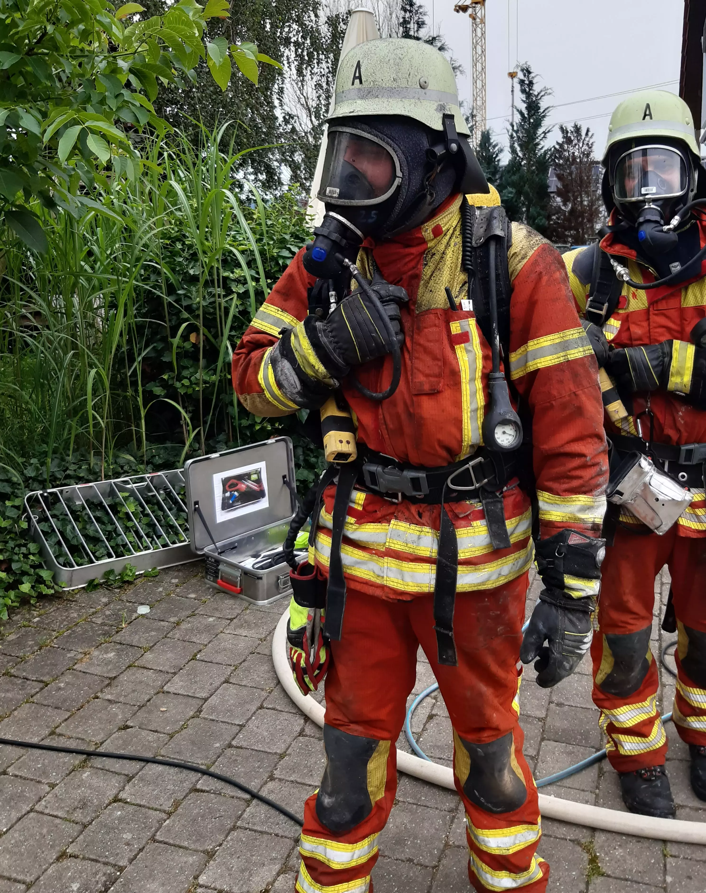 Atemschutztupp © Feuerwehr Göggingen