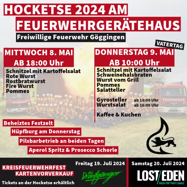 Einladung zur Hocketse 2024